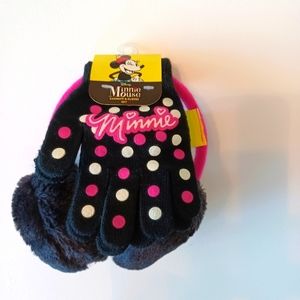 NWT Disney Girls Earmuffs and Gloves